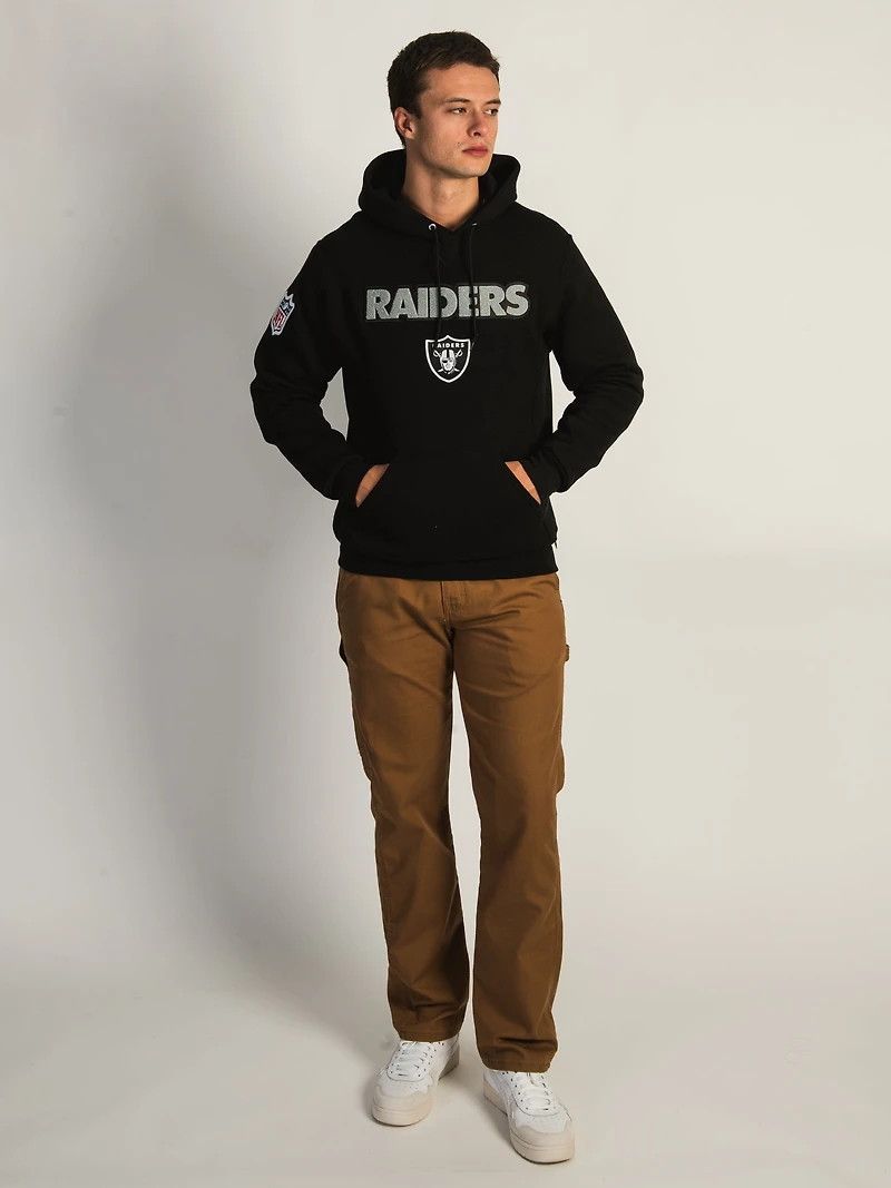 NFL LAS VEGAS RAIDERS END ZONE PULLOVER HOODIE - CLEARANCE