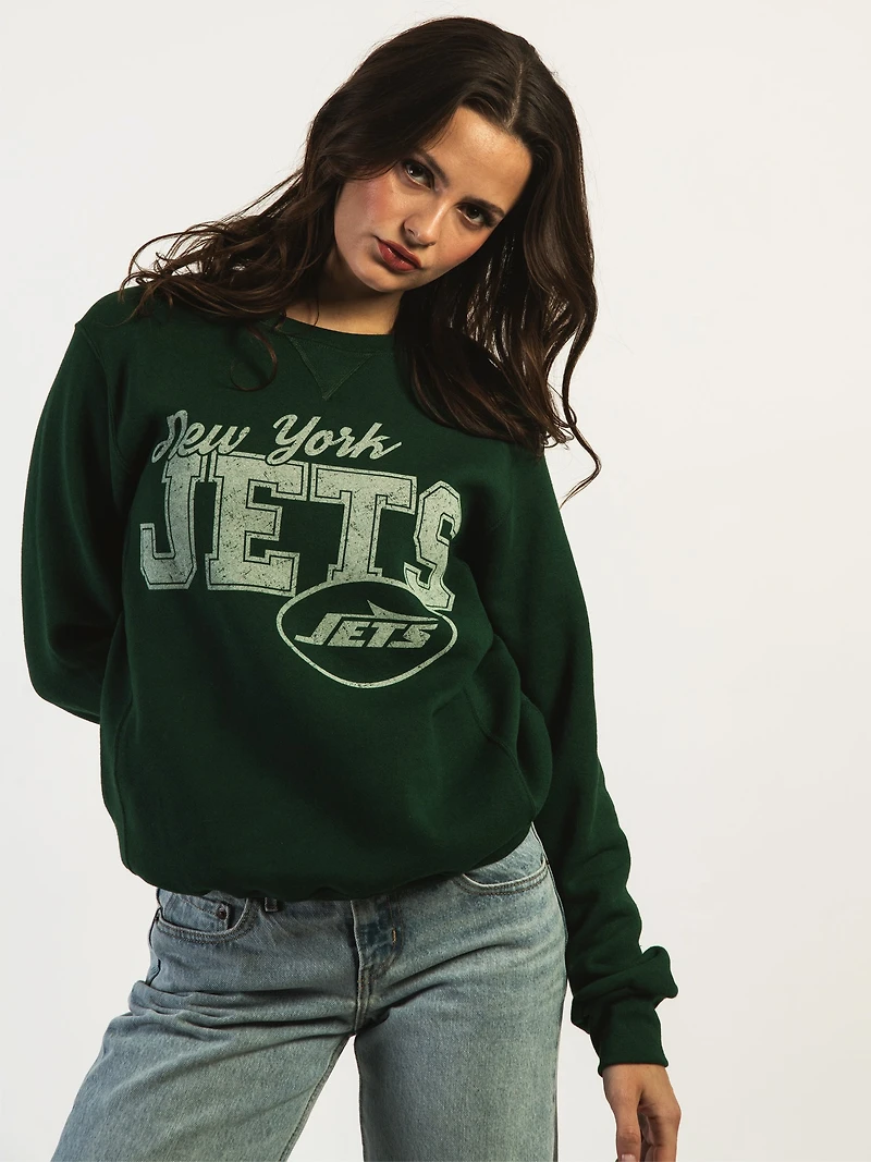 CHANDAIL NFL NY JETS LOGO CREW