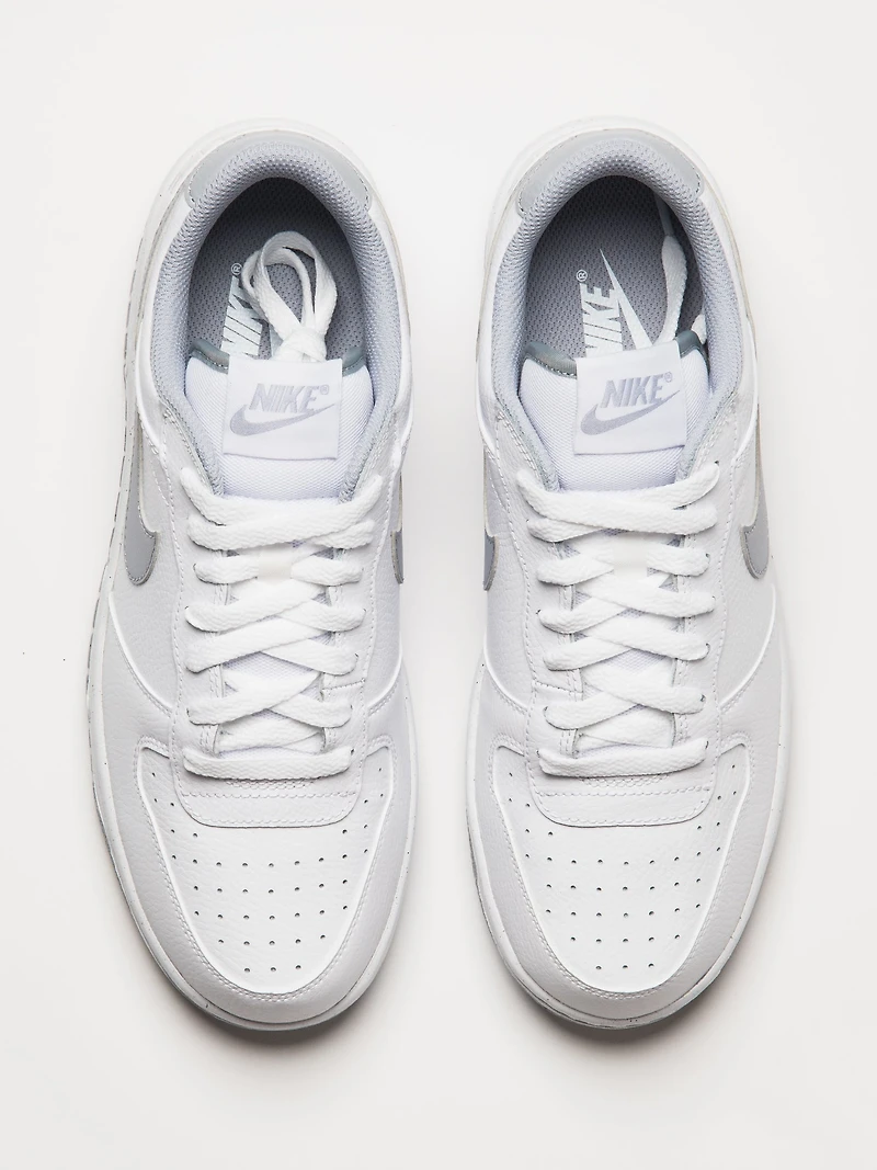 HOMME NIKE BIG LOW SNEAKER - BLANC/LOUP GRIS