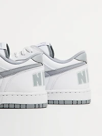 MENS NIKE BIG LOW SNEAKER - WHITE/WOLF GREY