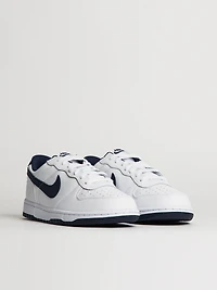 MENS NIKE BIG LOW SNEAKER - WHITE/NAVY