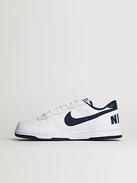 MENS NIKE BIG LOW SNEAKER - WHITE/NAVY