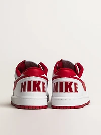 MENS NIKE BIG LOW SNEAKER - WHITE/GYM RED