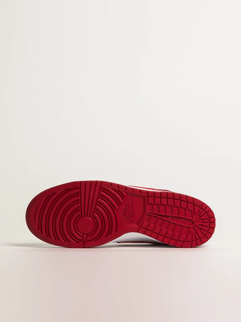 MENS NIKE BIG LOW SNEAKER - WHITE/GYM RED