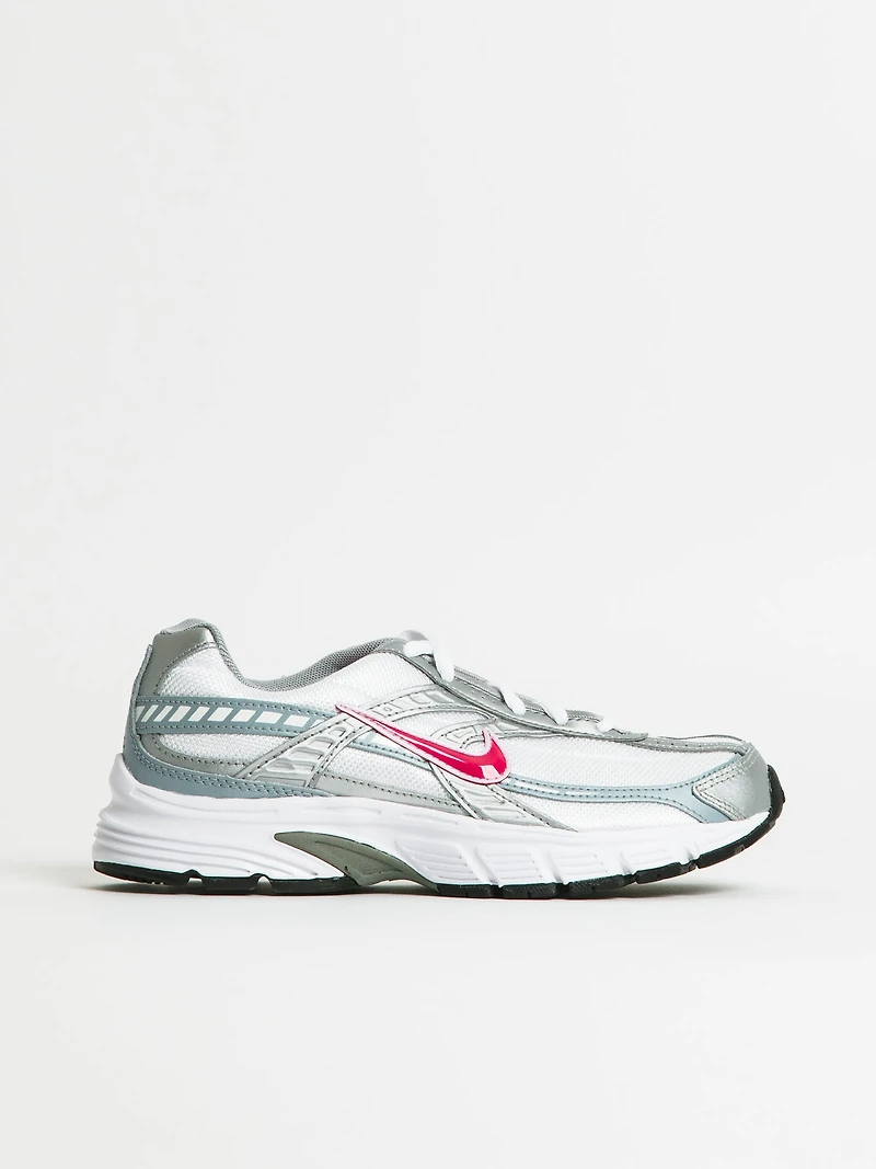 WOMENS NIKE INITIATOR - WHITE/METALLIC SILVER/CHERRY