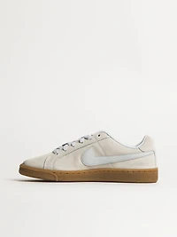 WOMENS NIKE COURT ROYALE SUEDE SNEAKERS - PLATINUM