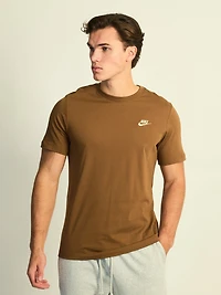 T-SHIRT NIKE SPORTSWEAR CLUB - MARRON