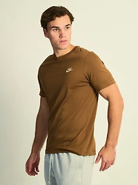 T-SHIRT NIKE SPORTSWEAR CLUB - MARRON