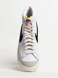 MENS NIKE BLAZER MID 77 VINTAGE SNEAKER - WHITE/BLACK