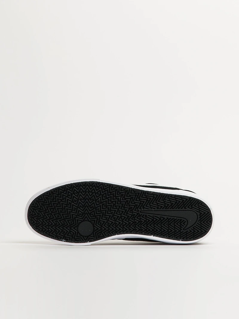 MENS NIKE SB CHARGE CANVAS - BLACK/WHITE