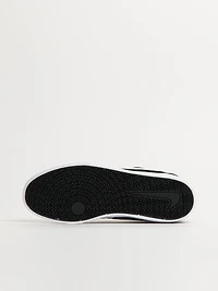 MENS NIKE SB CHARGE CANVAS - BLACK/WHITE