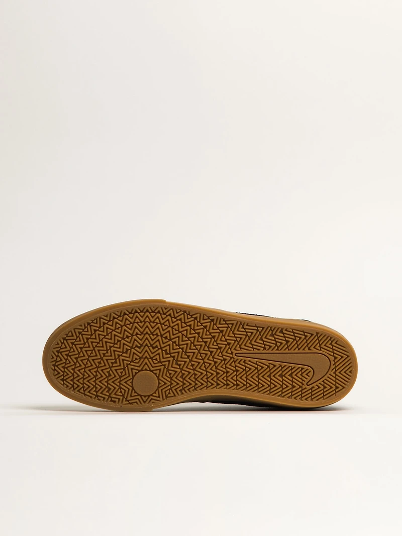 MENS NIKE SB CHARGER CANVAS - BLACK/LIGHT BROWN