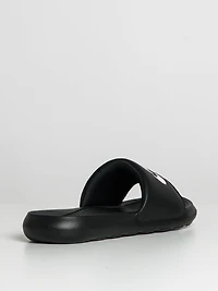 WOMENS NIKE VICTORI ONE SLIDES - BLACK/LIGHT ARCTIC PINK