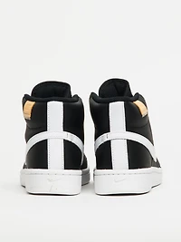 WOMENS NIKE COURT ROYALE 2 MID SNEAKER - BLACK/WHITE