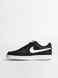 BASKETS NIKE COURT VISION LOW NEXT NATURE POUR HOMMES - NOIR/BLANC