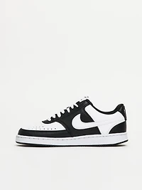 WOMENS NIKE COURT VISION LOW NEXT NATURE SNEAKER - BLACK/WHITE
