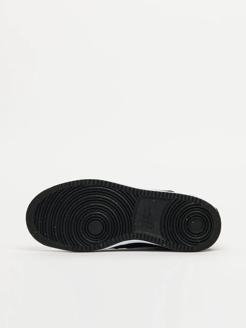 WOMENS NIKE COURT VISION LOW NEXT NATURE SNEAKER - BLACK/WHITE