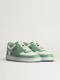WOMENS NIKE COURT VISION LOW NEXT NATURE SNEAKER - WHITE/GREEN
