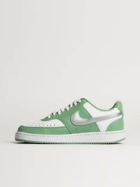 WOMENS NIKE COURT VISION LOW NEXT NATURE SNEAKER - WHITE/GREEN