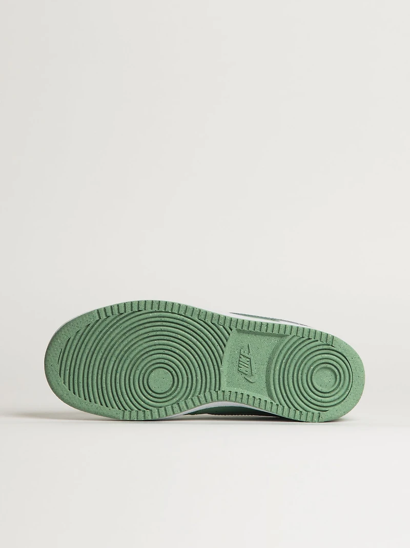 WOMENS NIKE COURT VISION LOW NEXT NATURE SNEAKER - WHITE/GREEN