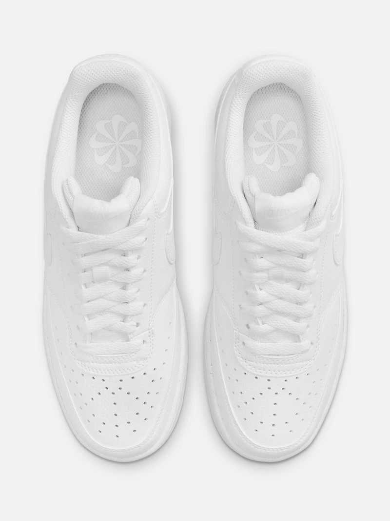 BASKETS NIKE COURT VISION LO NEXT NATURE POUR FEMME - BLANC