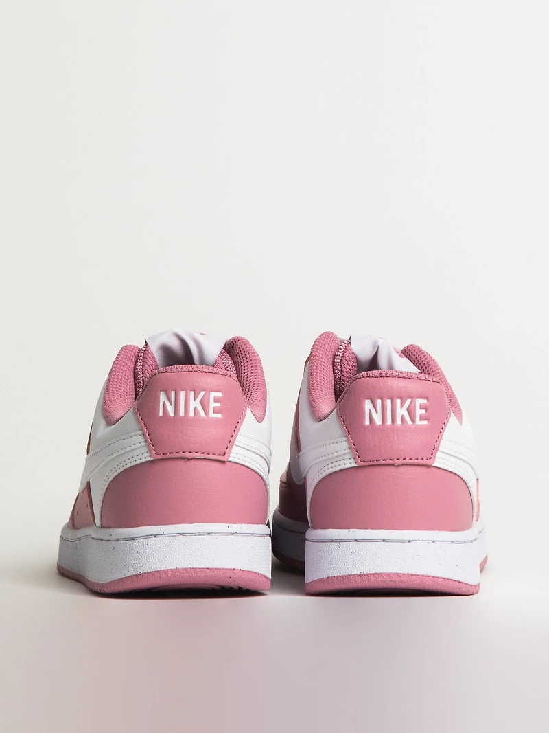 WOMENS NIKE COURT VISION LO NEXT NATURE SNEAKER - PINK/WHITE