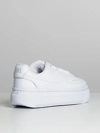 WOMENS NIKE COURT VISION ALTA LEATHER SNEAKER - WHITE