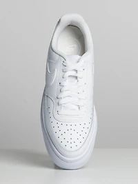 WOMENS NIKE COURT VISION ALTA LEATHER SNEAKER - WHITE