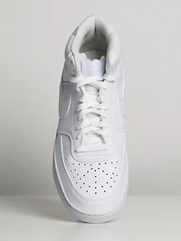 MENS NIKE COURT VISION MID NEXT NATURE SNEAKER - WHITE