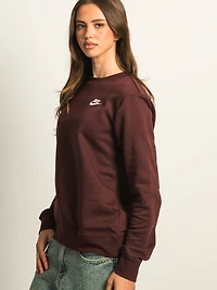 PULL À COL RAS DU COU NIKE SPORTSWEAR CLUB FLEECE - BORDEAUX