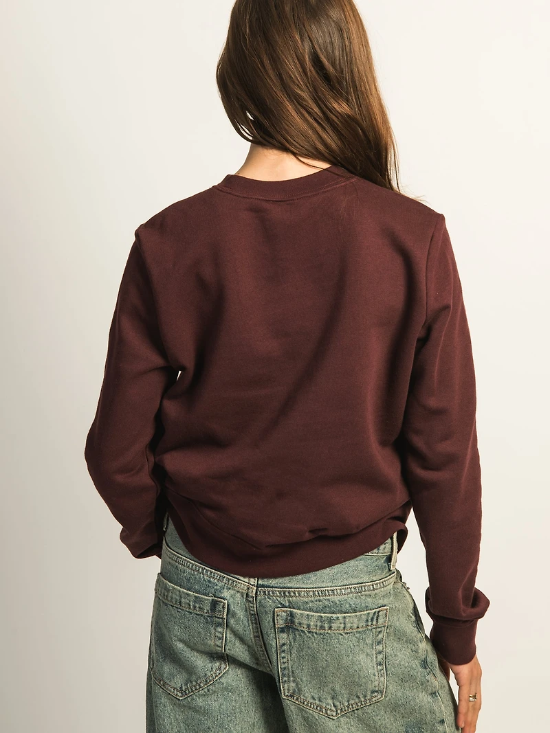 NIKE SPORTSWEAR CLUB FLEECE CREWNECK SWEATER - BURGUNDY