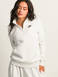 NIKE SPORTSWEAR CLUB FLEECE QUARTER ZIP - BIRCH