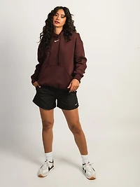 NIKE SPORTSWEAR PHOENIX FLEECE OVERSIZED HOODIE - BURGUNDY