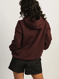 NIKE SPORTSWEAR PHOENIX FLEECE OVERSIZED HOODIE - BURGUNDY