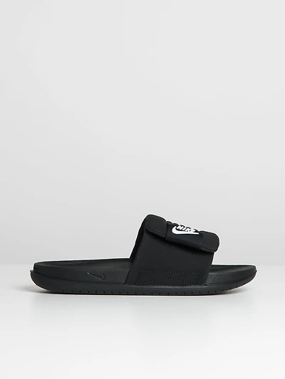 MENS NIKE OFFCOURT ADJUST SLIDES - BLACK/WHITE