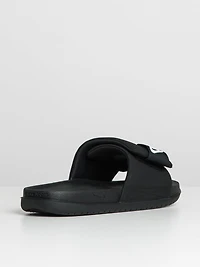 MENS NIKE OFFCOURT ADJUST SLIDES - BLACK/WHITE