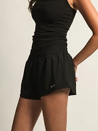 NIKE ONE DF MID-RISE 3IN BRIEF-LINED SHORT