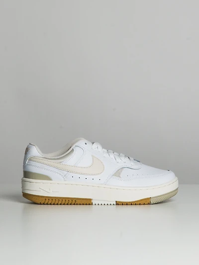 WOMENS NIKE GAMMA FORCE SNEAKER - WHITE/LIGHT BONE/SANDDRIFT