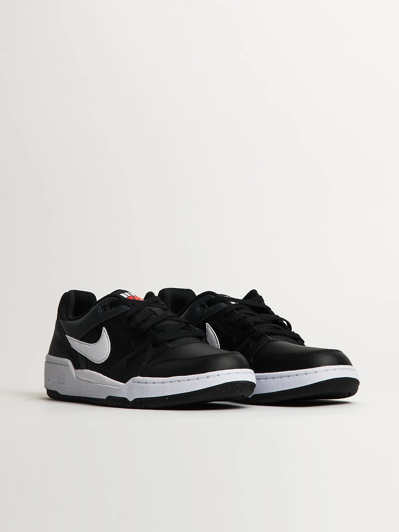 MENS NIKE FULL FORCE LOW - BLACK/WHITE