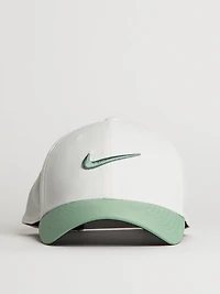NIKE CLUB STRUCTURED SWOOSH CAP - STEAM