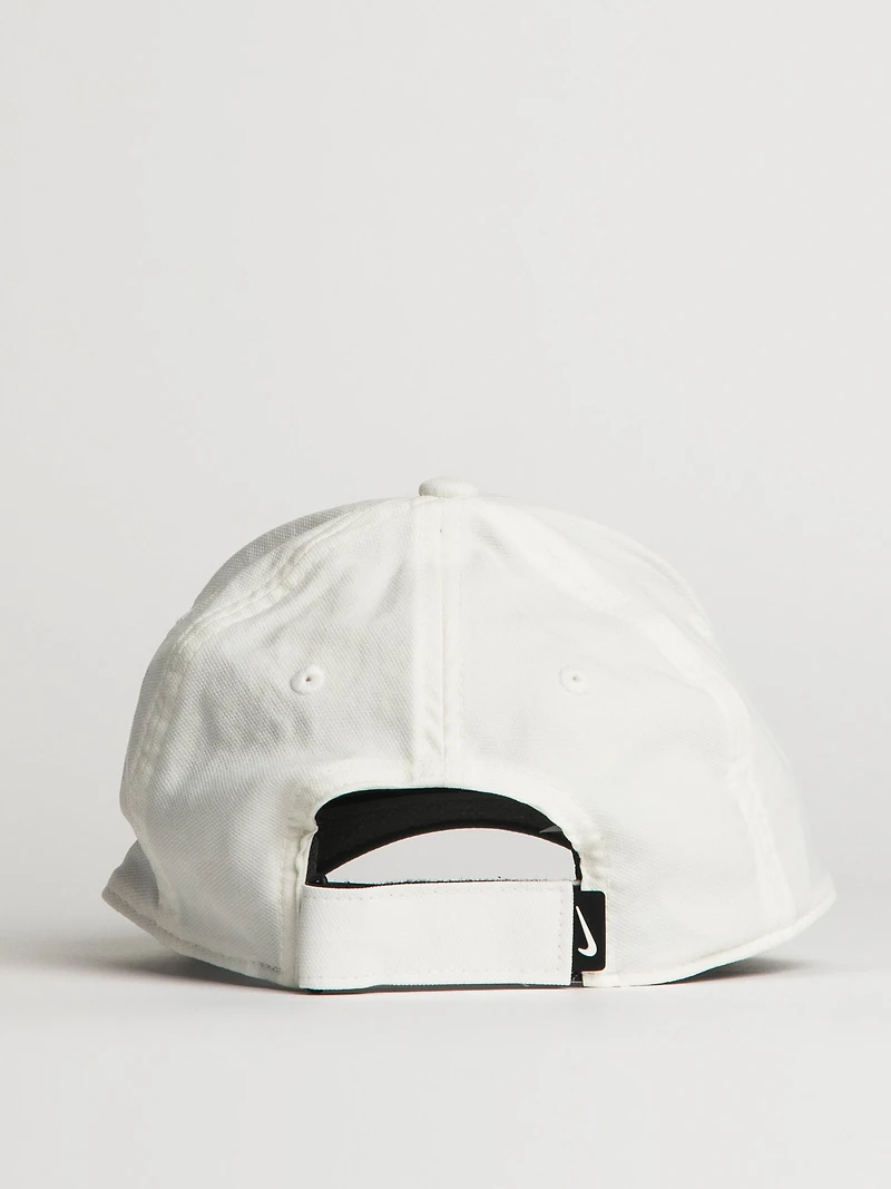 NIKE CLUB STRUCTURED SWOOSH CAP - STEAM