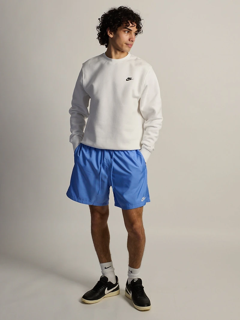 NIKE CLUB WOVEN FLOW SHORT - ROYAL FLUSH