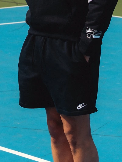 SHORT NIKE CLUB FLOW - NOIR