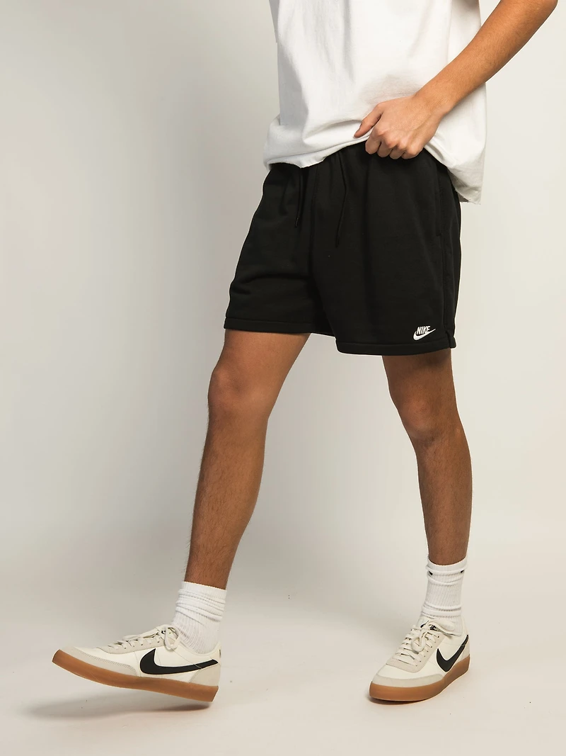 NIKE CLUB FLOW SHORT - BLACK