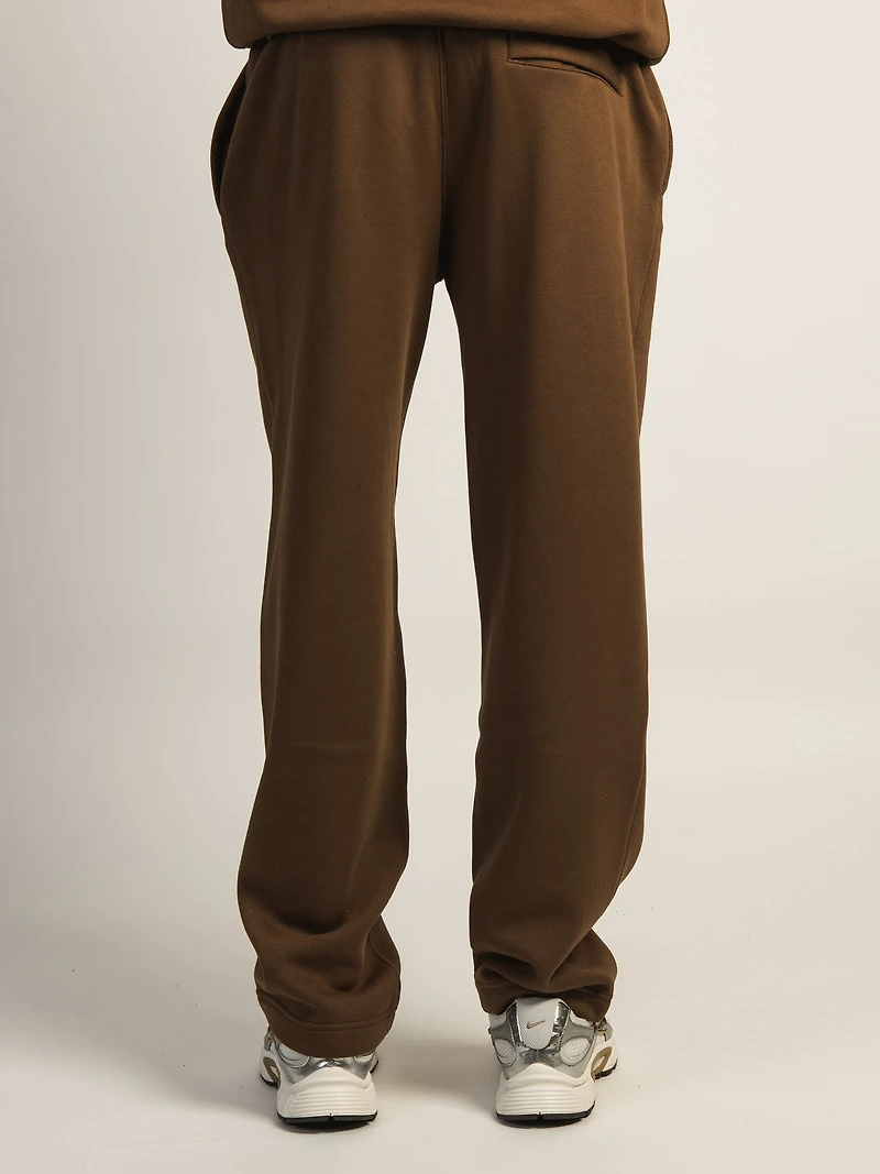 PANTALON NIKE CLUB OPEN-HEM - MARRON