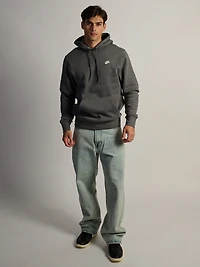 NIKE SPORTSWEAR CLUB PULL OVER HODDIE- CHARCOAL