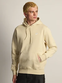 NIKE SPORTSWEAR CLUB PULL OVER HODDIE - LIGHT KHAKI