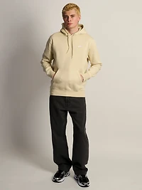 NIKE SPORTSWEAR CLUB PULL OVER HODDIE - LIGHT KHAKI