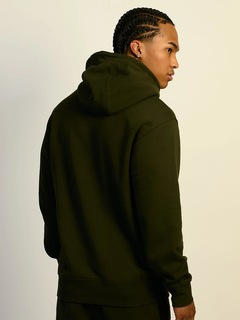HOODIE NIKE SPORTSWEAR CLUB PULLOVER - SEQUOIA