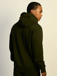 HOODIE NIKE SPORTSWEAR CLUB PULLOVER - SEQUOIA